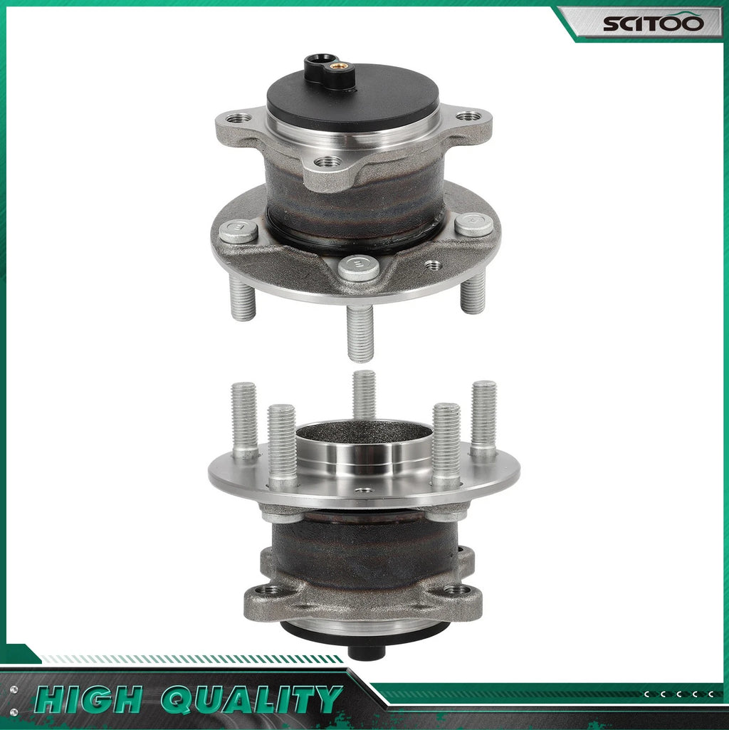 2 Rear Wheel Bearing Hub Assembly for Mazda 3 CX-3 (2019–2021) BCKE2615X