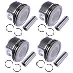 Set of 4 Pistons and Rings for Toyota 4Runner Tacoma T100 2.7L (1995–2004)