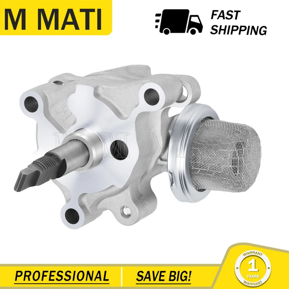 Oil Pump for Yamaha Grizzly Kodiak Rhino Viking 700 (YXM YXR YFM) 3B4-13300-00-00