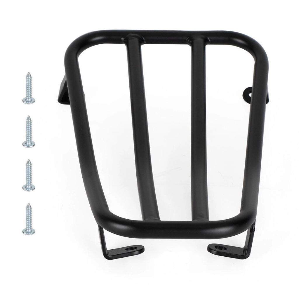 Matt Black Floor Board Luggage Carry Support Rack for Vespa GTS GTV GTL (2008–2023)