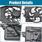 Radiator Cooling Fan Assembly for Kia Forte / Hyundai Elantra (2018–2020)