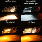 Chrome LED DRL Projector Headlights for Chrysler 300 (2011-2023)