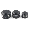 10 x Black CNC Inner 9/11/13mm Motor Bolt Topper Caps for Harley