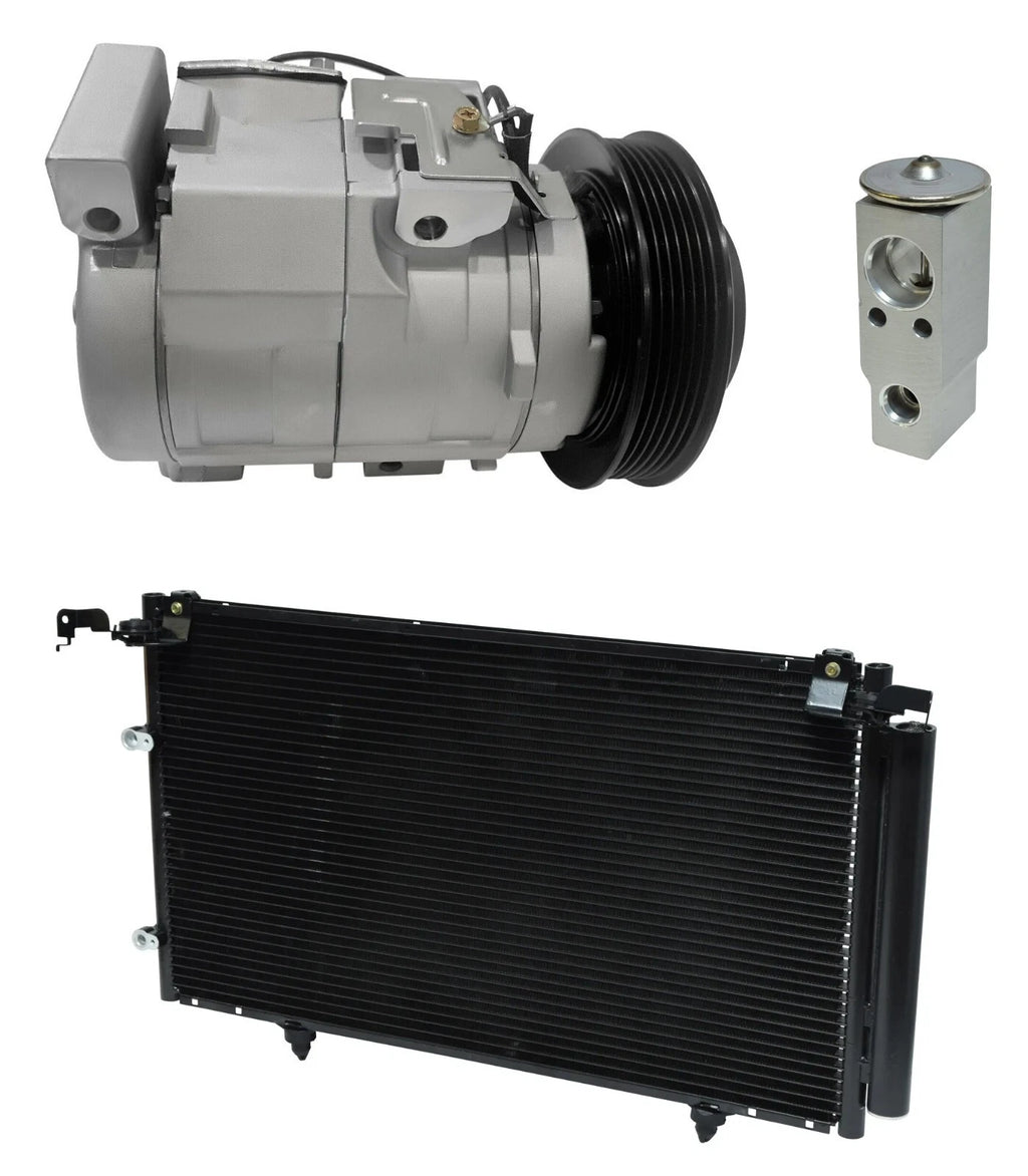 A C Compressor Kit With Condenser for Toyota Camry 3.0L (2002–2004)
