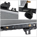 Aluminum Core Radiator for Jeep Grand Cherokee 4.7 AT (1999–2000) DPI-2263