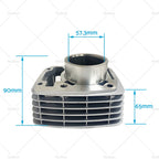150CC Big Bore Cylinder Piston Kit for Honda CB125E XR125L XL125 (2013–2023)