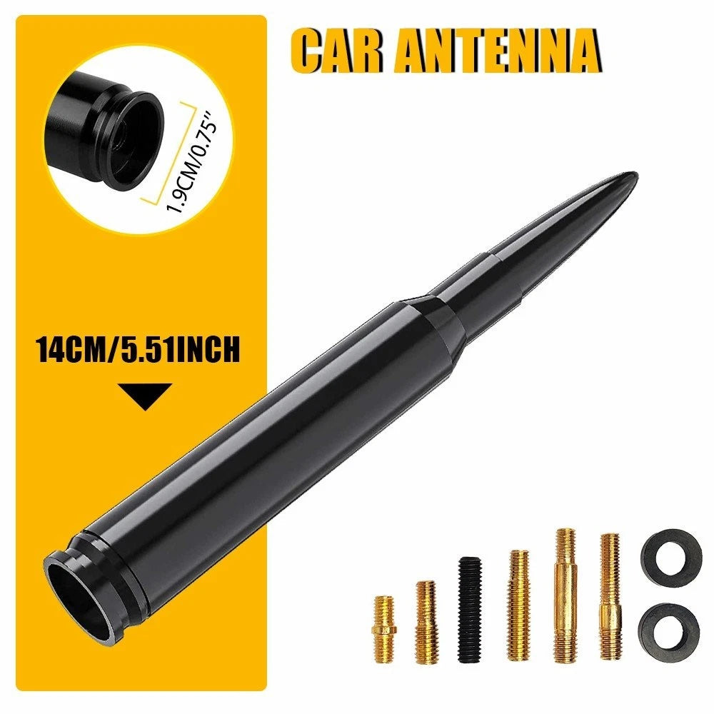 1X Bullet Style Antenna for Chevy Silverado (Anti-Theft)