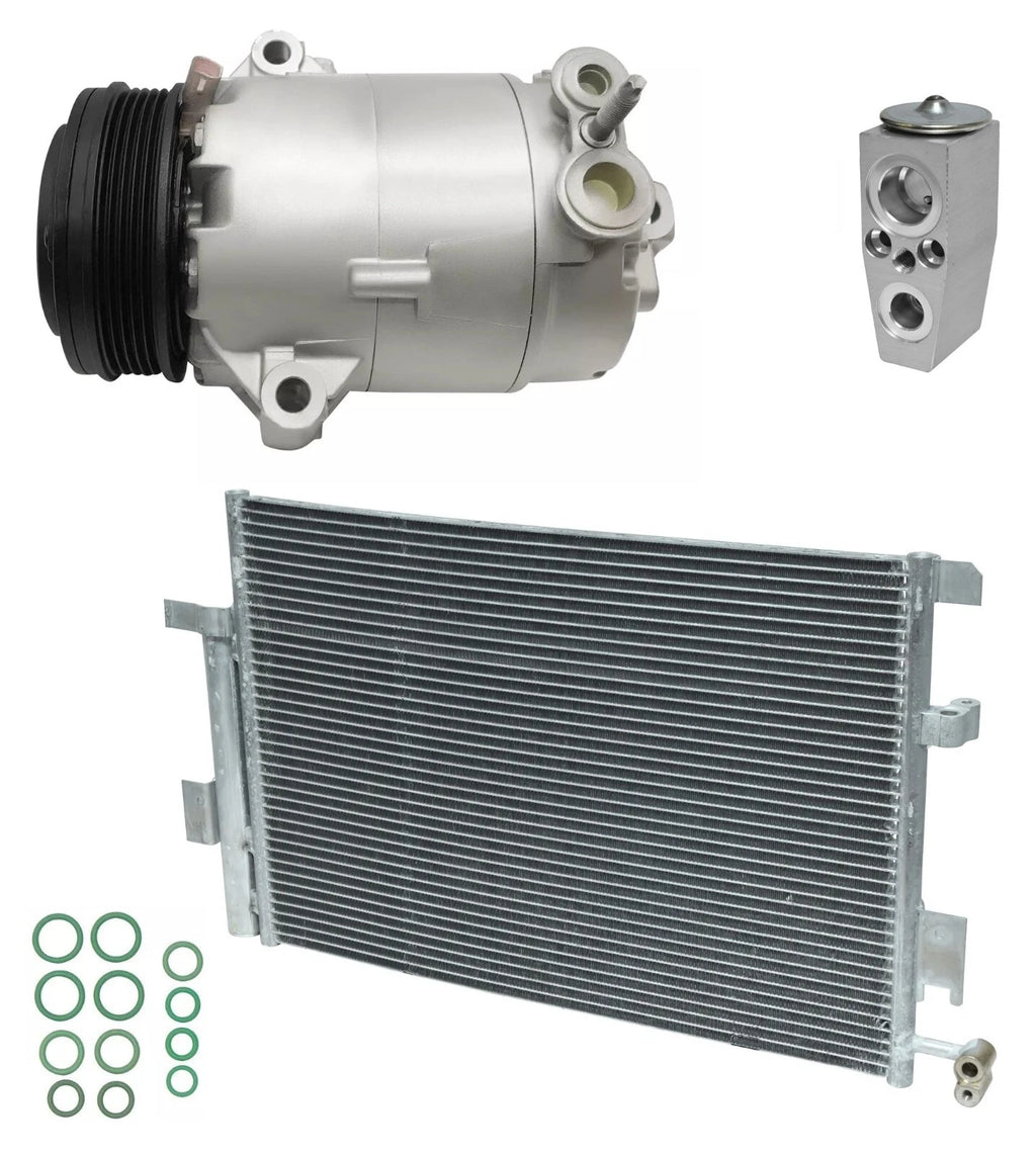 AC Compressor Kit With Condenser for Cadillac XLR 4.6L V8 (2005–2006)
