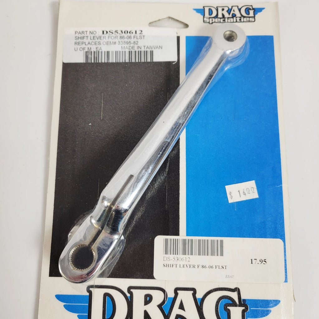 Chrome Shift Lever for Harley Touring & Softail (1986–2006)