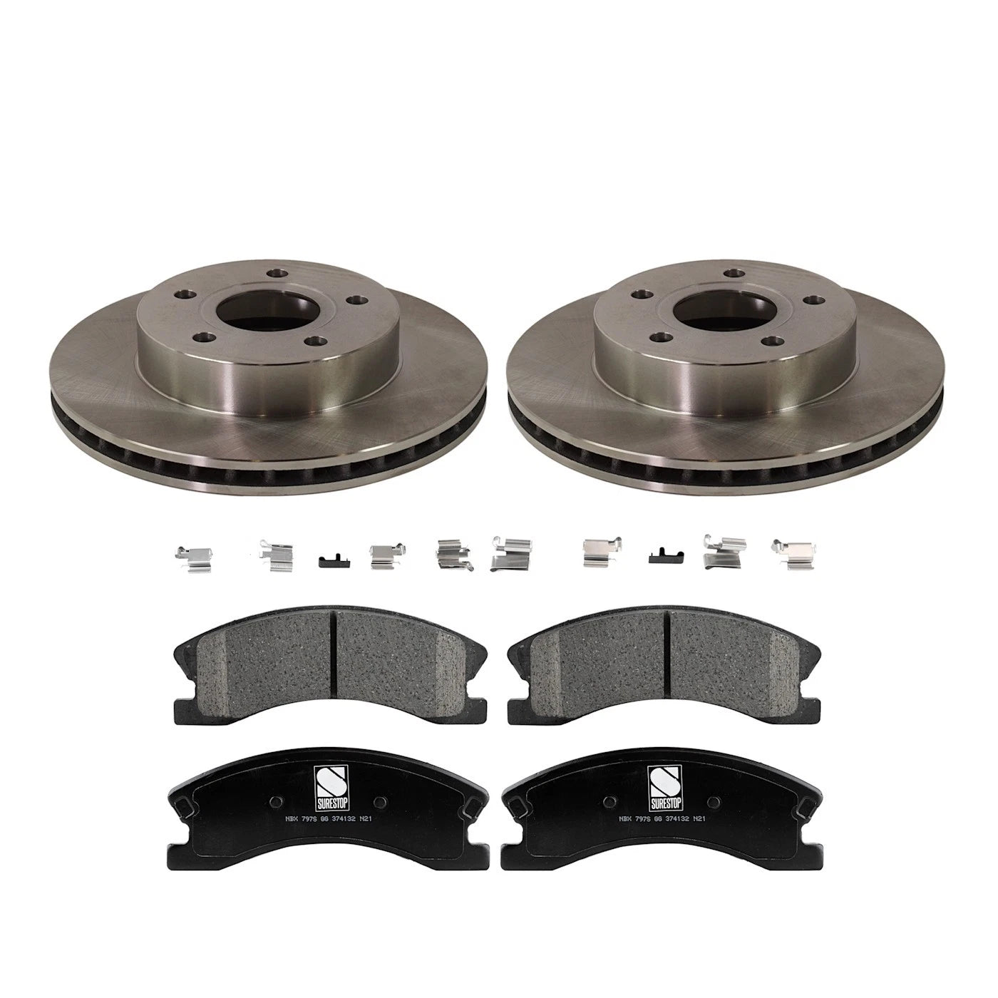 Brake Disc and Pad Kit for Jeep Grand Cherokee (1999–2004)