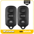 2 Key Fob Remote Shell Cases for Toyota 4Runner Sequoia (1999–2009)