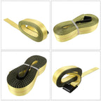 Set of 10 Ratchet Tie-Down Straps with Flat Hooks (2" x 30')