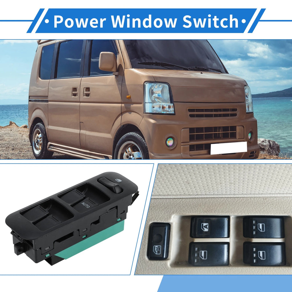Front Right Power Window Switch for Suzuki Every Lapin Alto (2004–2018)