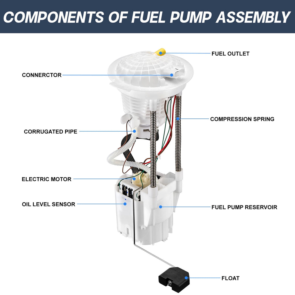 Fuel Pump Module Assembly with Sending Unit for Dodge Ram 1500 (2004-2009)