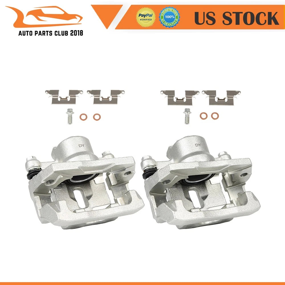 Pair Rear Brake Calipers for Ford Edge (2007–2010)