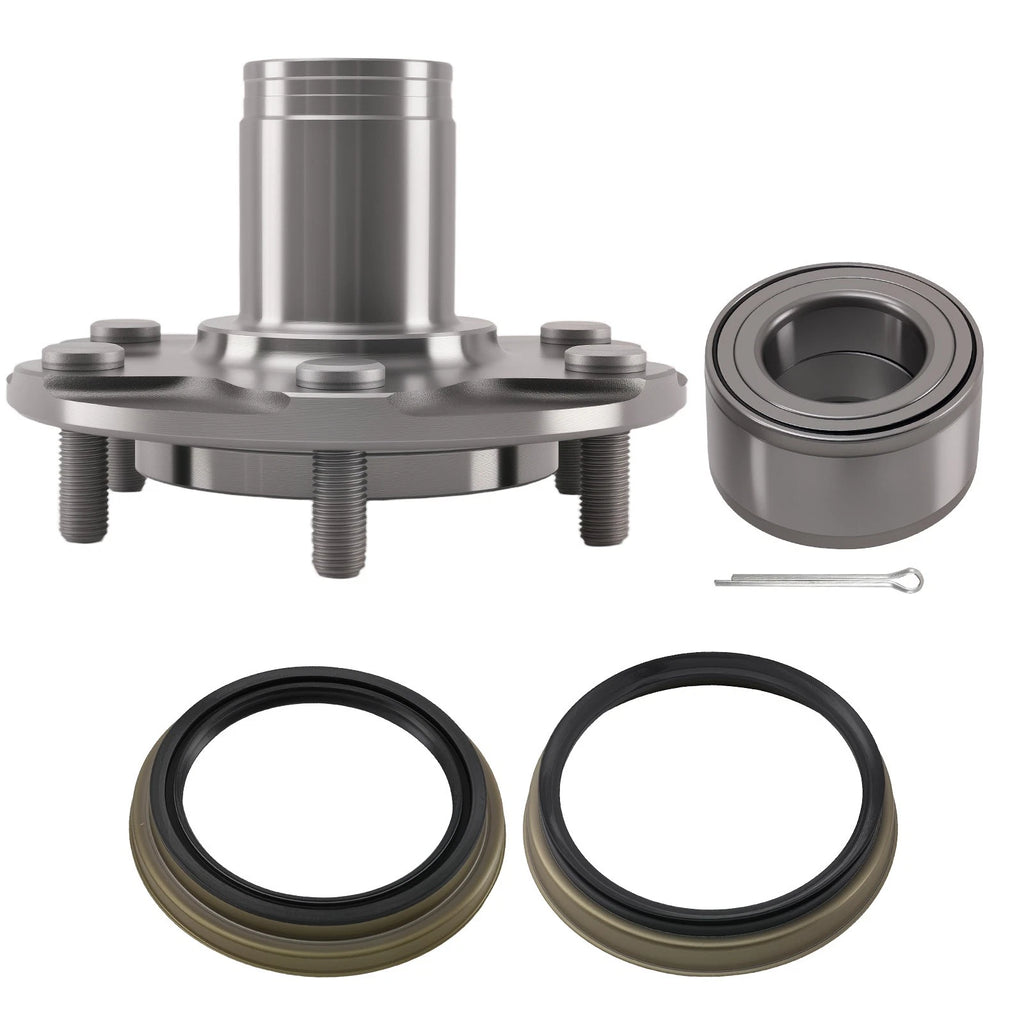 Set of 2 Front LH RH Wheel Bearing Hub Kit for Toyota Sequoia Tundra (2000–2007) 517011