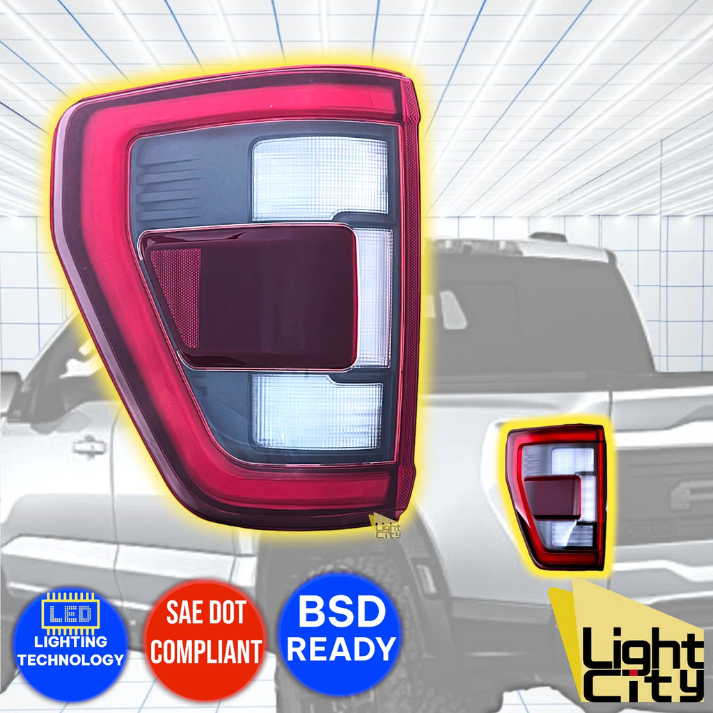 LED Tail Light for Ford F-150 (2021–2023) NL3Z13405E Left Driver Side