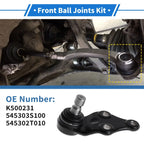 2 x Front Lower Ball Joints for Hyundai Sonata (2011-2014)