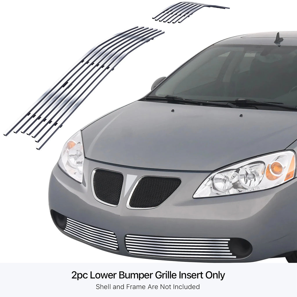 Stainless Chrome Billet Grille Insert for Pontiac G6 (2005-2009)