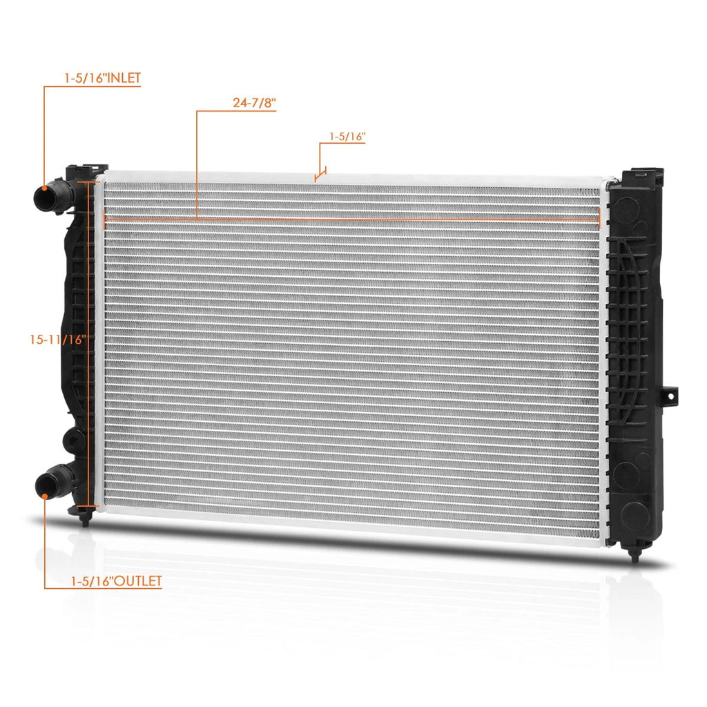 Aluminum Core Radiator for VW Passat/Audi A4 1997–2004 DPI-2192