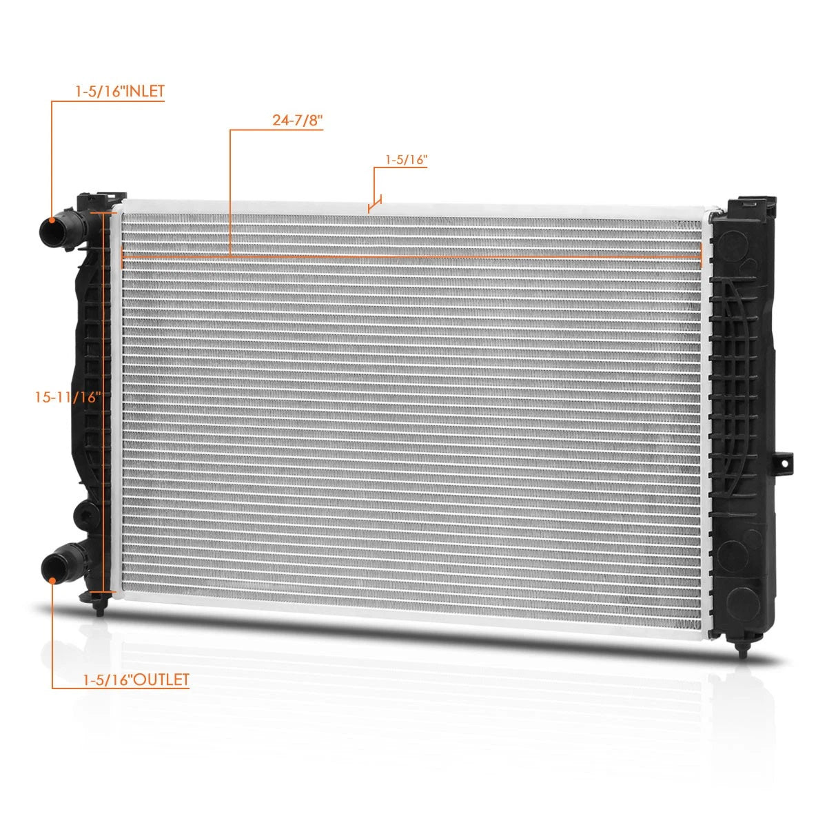 Aluminum Core Radiator for VW Passat/Audi A4 1997–2004 DPI-2192