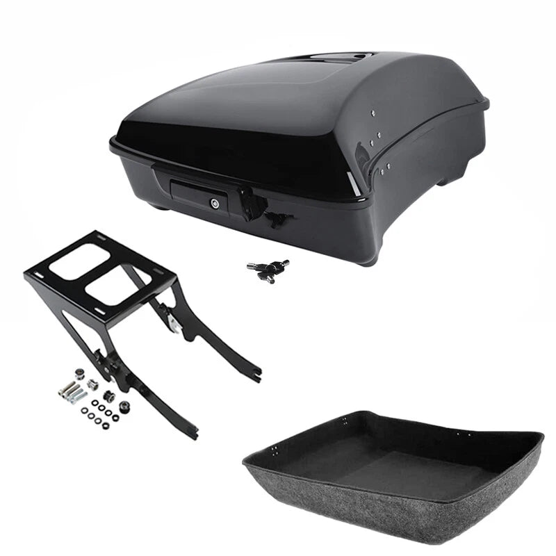 Chopped Trunk Luggage Mount for Harley Deluxe FLDE FLHC FLHCS (2018–2026)