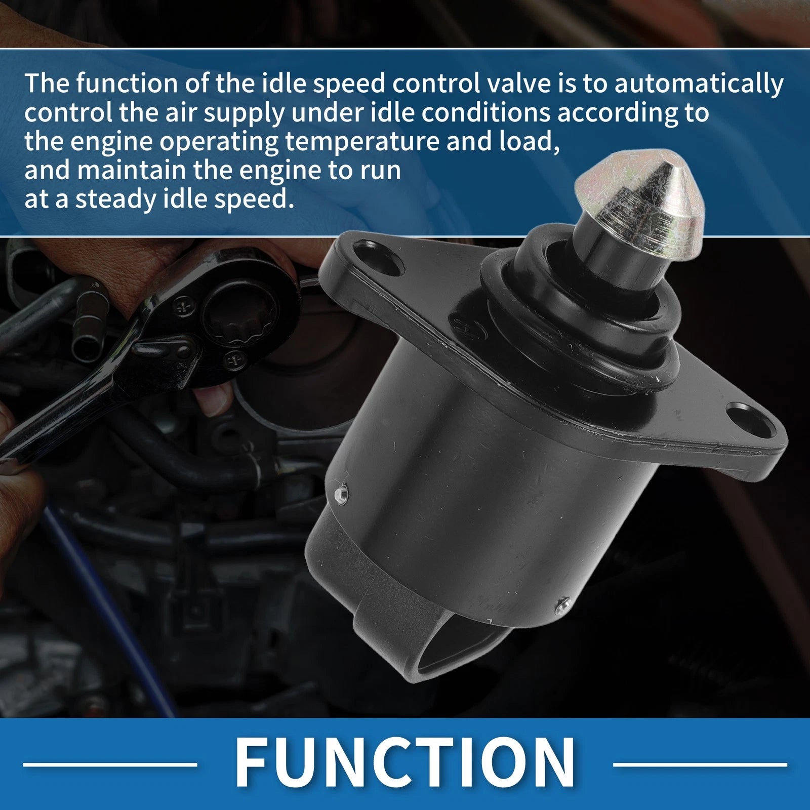 Idle Air Control Valve for Dodge Ram 1500 Pickup (2004) No. 5245354