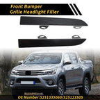 Pair Front Bumper Grille Headlight Filler for Toyota Tacoma (2001–2004) No. 5251335060