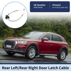 Door Latch Cable No.8R0839085B for Audi Q5 (2009–2012) Rear
