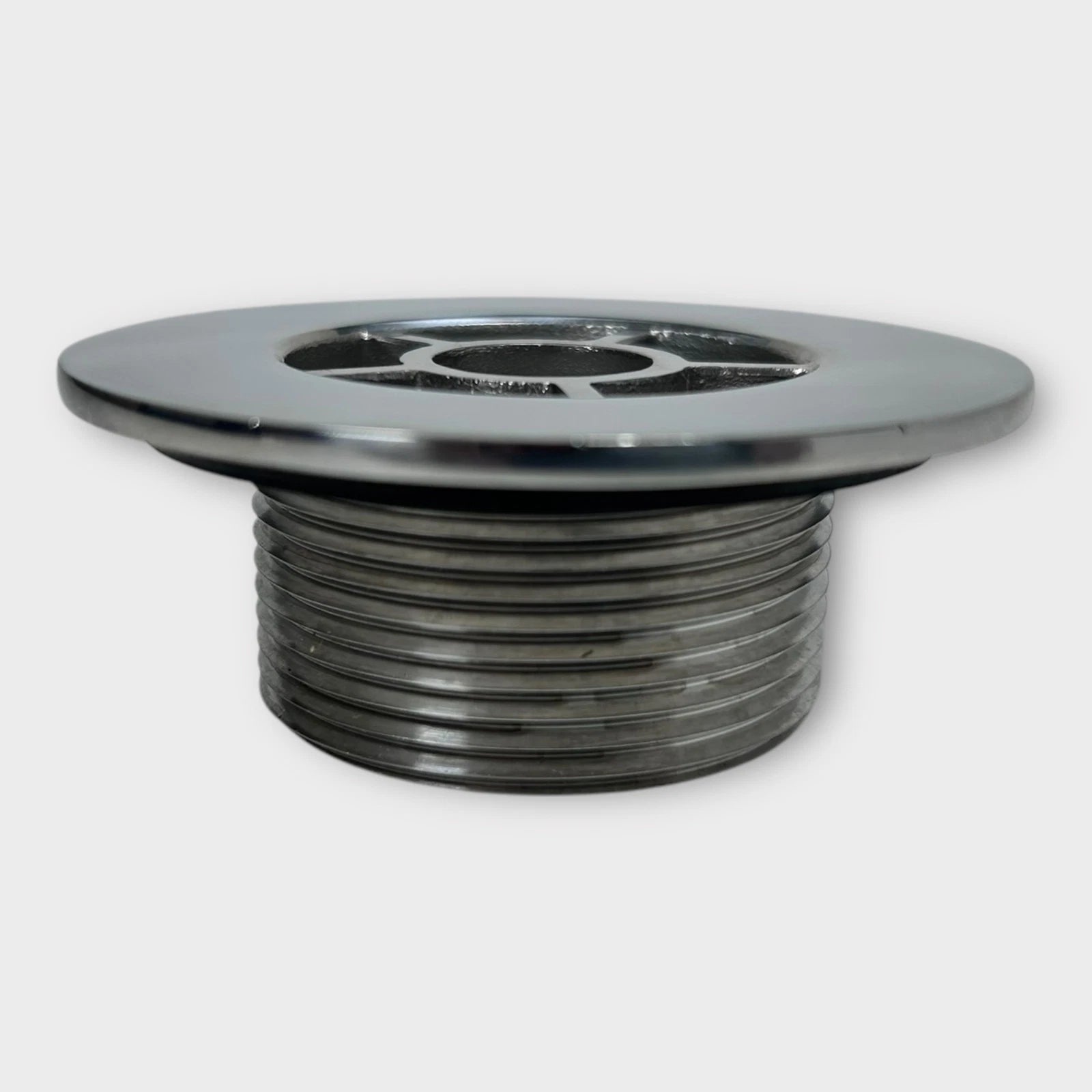 Stainless Steel Boat Drain Grate for MarineTown (2 3/4'' x 3'' Flange)