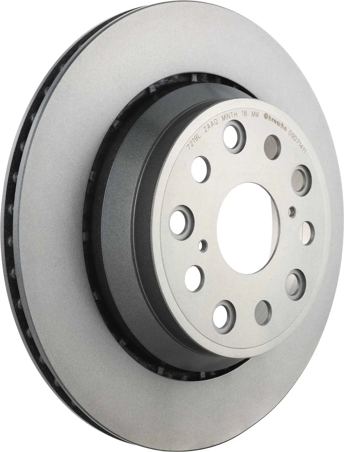 Brembo 315mm Coated Vented Brake Disc Rotor for Lexus LS460 (2007–2012)