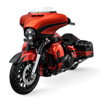 Rear Fender for CVO Street Glide (2017) - Sunburst Orange, Starfire Black