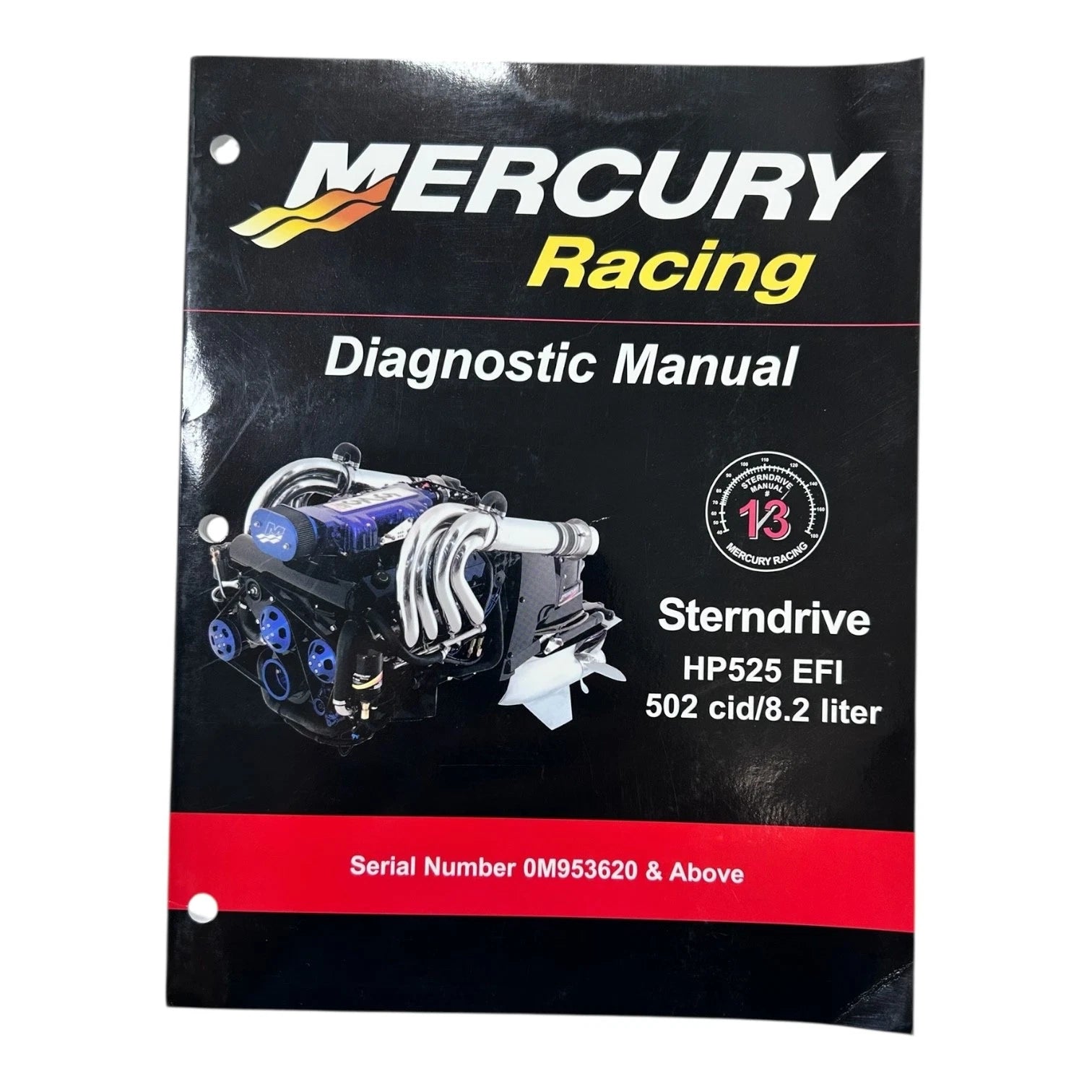 Sterndrive HP525 EFI 502 Manual Diagnostic for Mercury Racing (1990–1990)