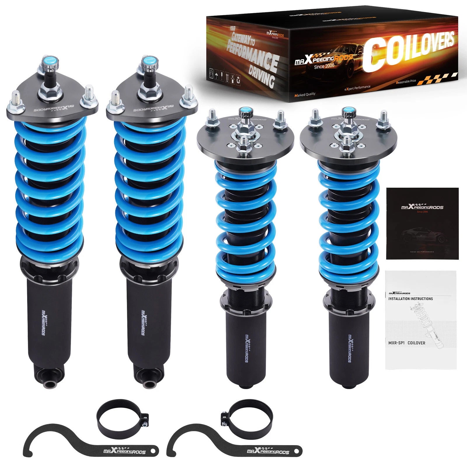 24 Level Damper Adjustable Coilovers Shocks Kit for Lexus IS250 IS350 AWD 06-13