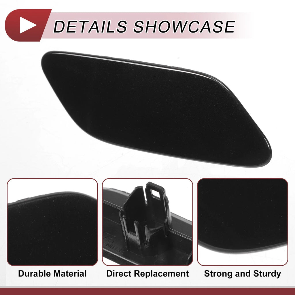 Front Right Washer Nozzle Cover Cap for Lexus RX350 (2019–2022) Black