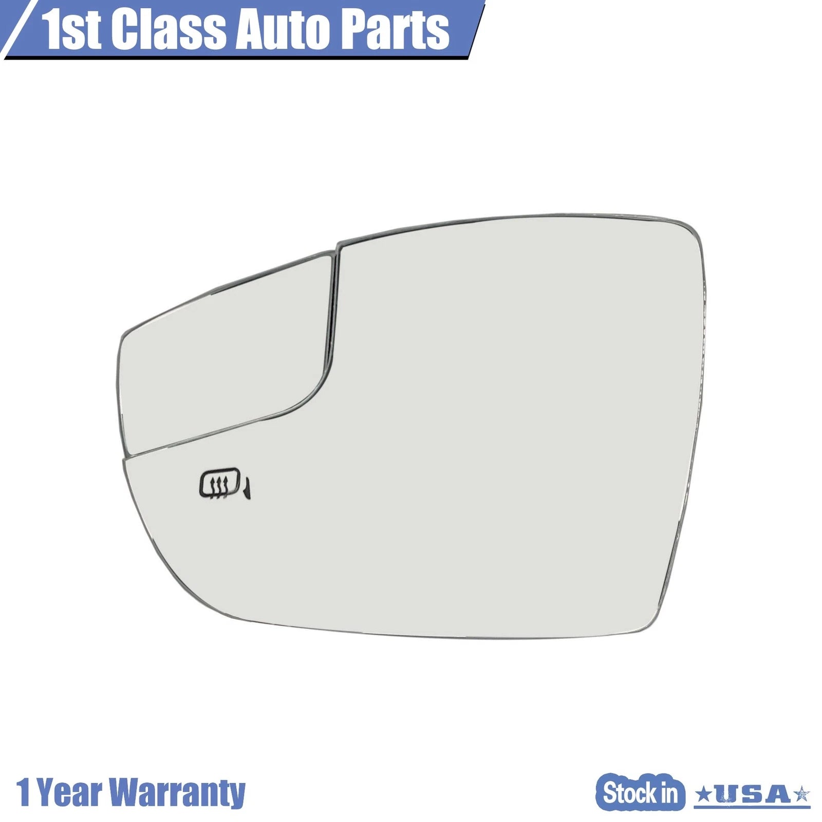 Heated Mirror Glass for Ford Focus (2012–2018) Driver Side Left LH