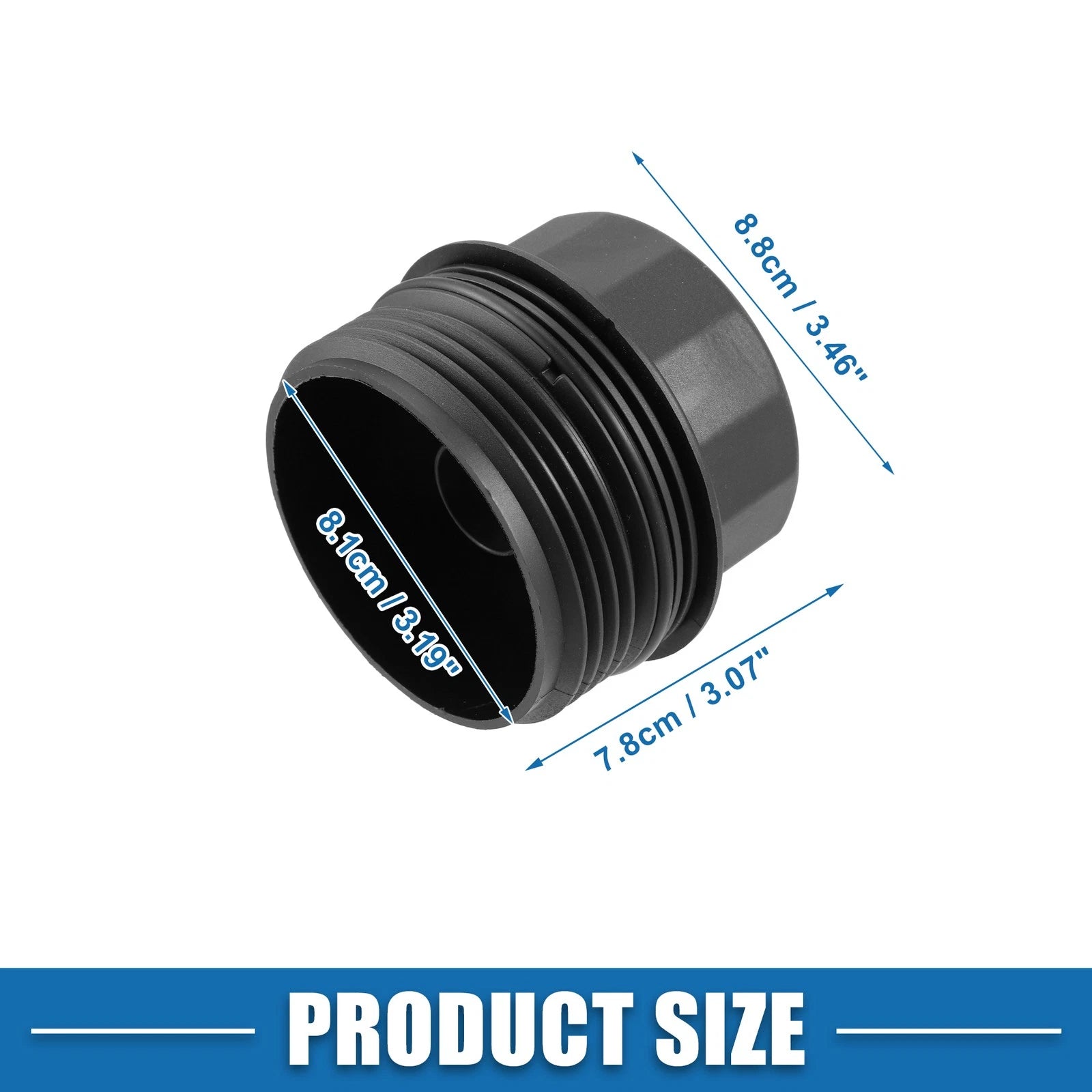 Engine Oil Filter Housing Cover Cap 11427808764 for BMW 318d 320d E90 (2007–2010)