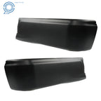 Set of 2 Steel Rear Bumper Ends for Ford F150 (2015–2020)