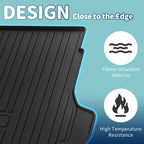 Flat Face Cargo Liner Rear Trunk Mat for Honda CR-V (2007–2011) TPE