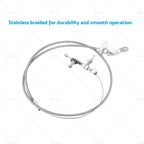 Stainless Steel Kickdown Cable for Ford Mustang (1960)