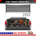 Cargo Net for Chevrolet Silverado, Ford F150, GMC (with 4 Carabiner Buckles)