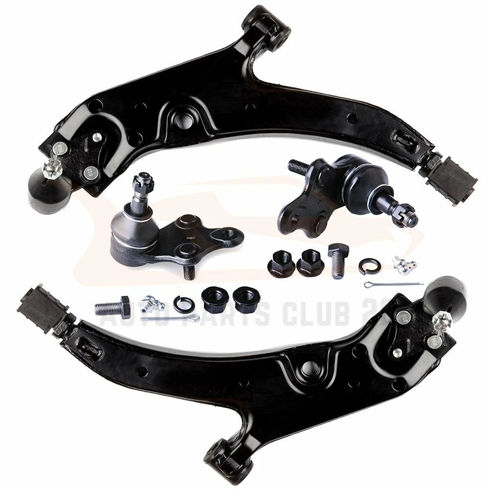 Set of 4 Front Lower Control Arms Ball Joints for Toyota Tercel (1991–1997)