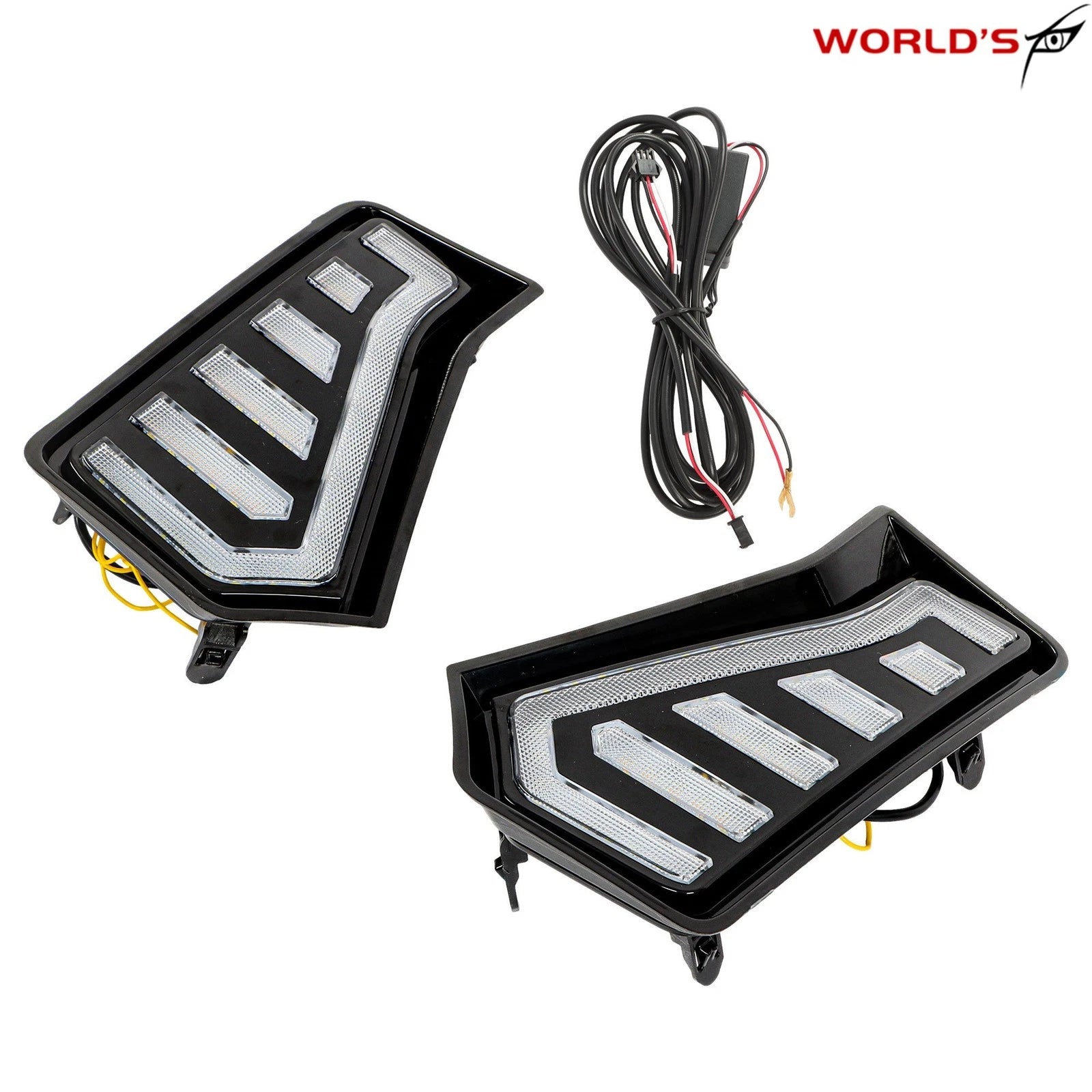 LED DRL Set for Toyota Tacoma (2024–2025) with Harness Turn Signal Lights