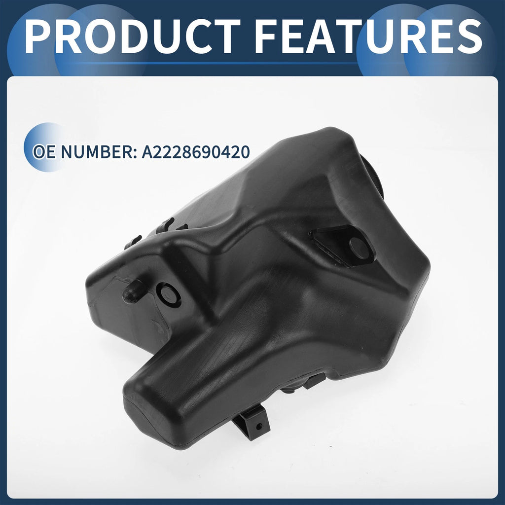 Windshield Washer Reservoir No.A2228690420 for Mercedes Benz S63 S550 (2014–2020)
