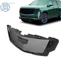 Front Upper Grille for Cadillac Escalade (2015–2020) Black Mesh