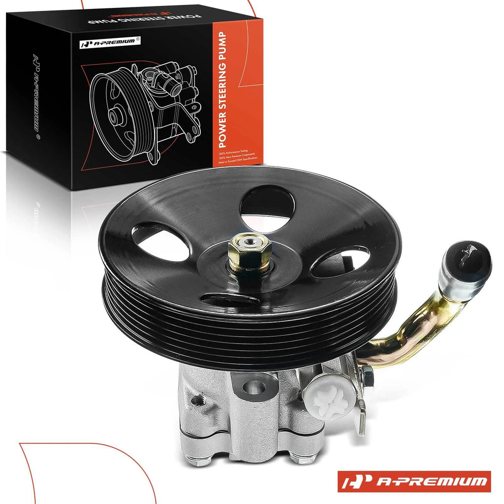 Power Steering Pump with Pulley for Hyundai Tucson (2005–2009) Kia Sportage (2005–2009)