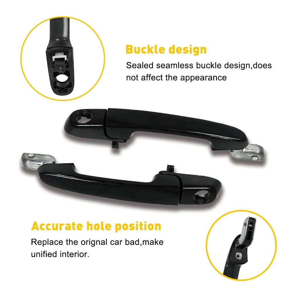 Pair Exterior Door Handles for Hyundai Accent (2006–2011)