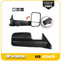 Power Heated Towing Side Mirrors for Dodge Ram 1500 2500 3500 (2009–2012)