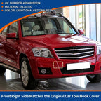 Front Car Bumper Tow Hook Cover for Mercedes-Benz GLK350 (2010-2015) Red
