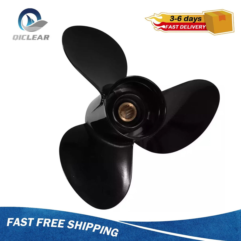 13.25 x 17 Aluminum Propeller for Suzuki Outboard 50-140HP (15 Tooth, RH)